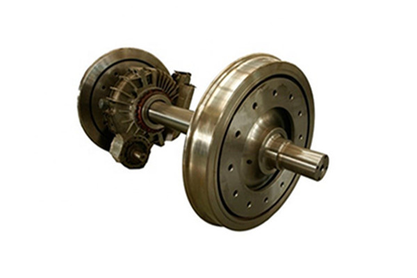 Railway Carriage Wheel and Axle