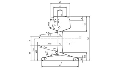 S49 Rail DWG and Specification