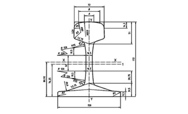 60E1 Rail Dimensions and Manufacturer
