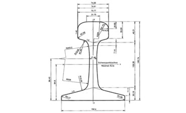 136RE Rail Height and Weight