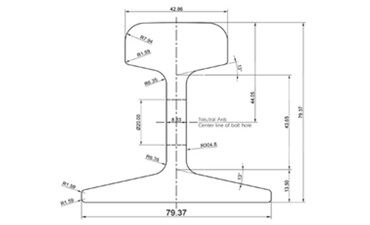 30 LB Crane Rail Dimensions and Suppliers