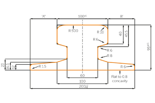 A100 Crane Rail Dimensions and Suppliers